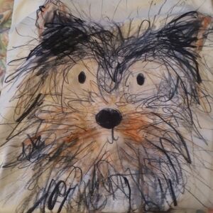 Charming Canine Sketch Women's Short Sleeve Tee